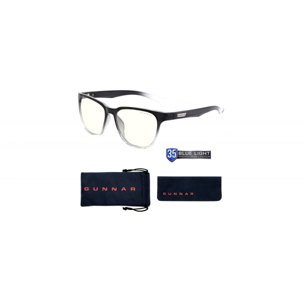 Купить Очки геймерские GUNNAR Berkeley Clear BER-05709, Onyx Fade